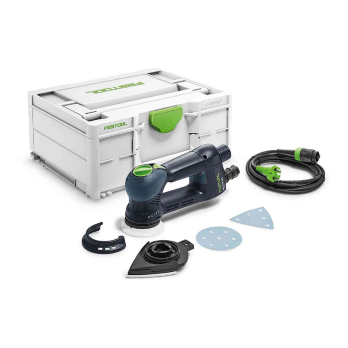 Ponceuse excentrique ROTEX RO 90 DX FEQ-Plus - 400W Ø90 mm - FESTOOL - avec accessoires - Systainer - 576259