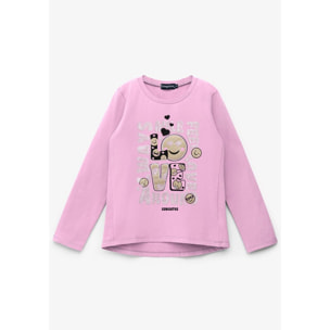 Camiseta de Niña en Rosa