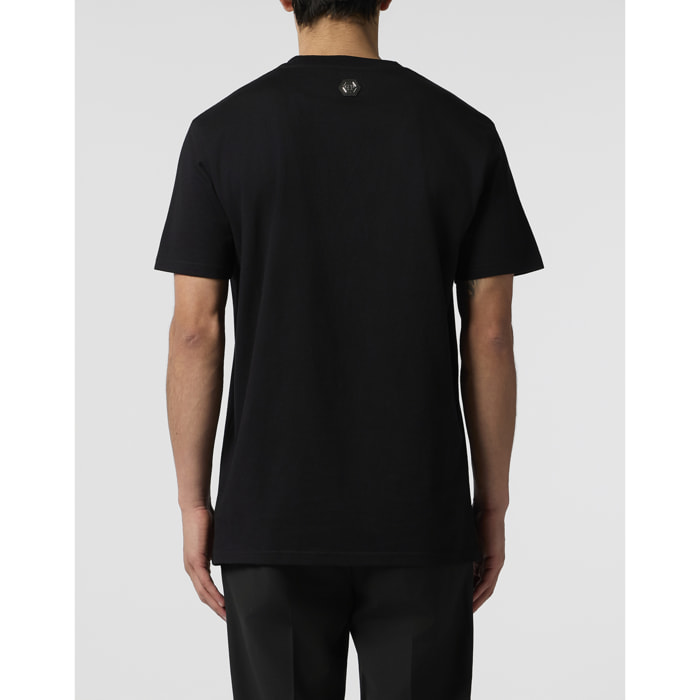 PHILIPP PLEIN Round Neck T-Shirt Teddy Strass Teddy Bear