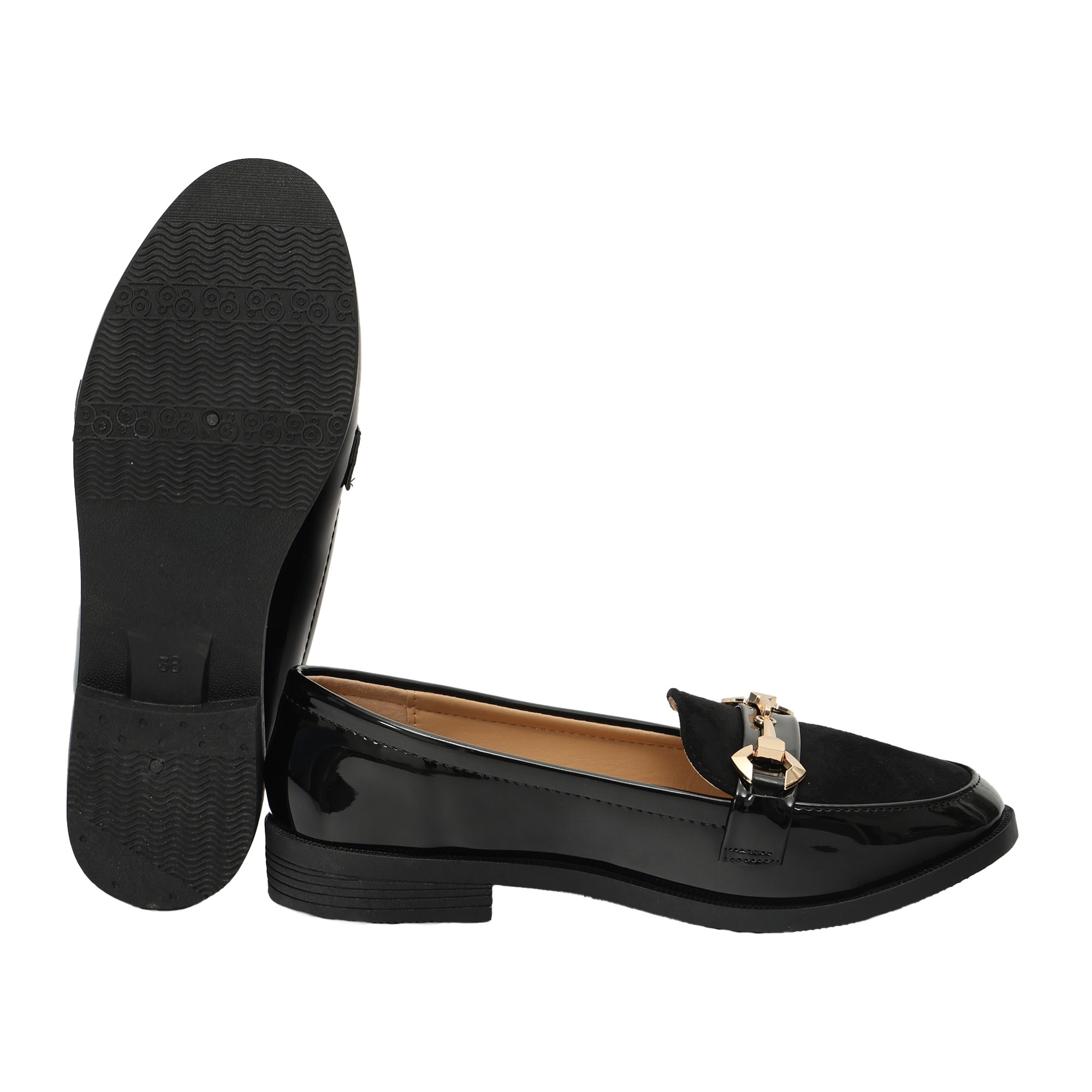 Mocassini con accessorio - tacco 2,5 cm