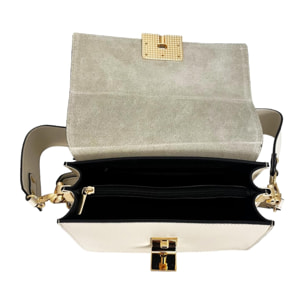 Bolso de hombro Cheval Firenze Ludovica Beige