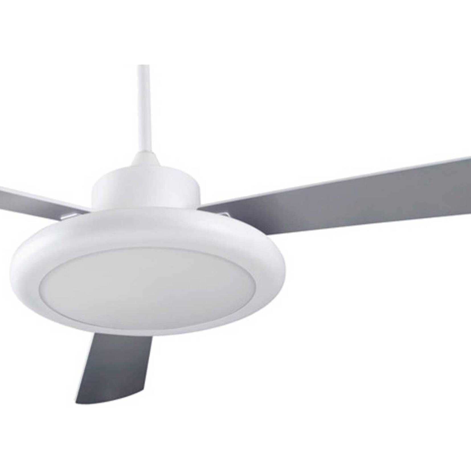 Forlight Ventilador de techo ip20 bahia led 24.4w blanco cálido - 3000k on-off blanco brillante g