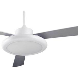 Forlight Ventilador de techo ip20 bahia led 24.4w blanco cálido - 3000k on-off blanco brillante g