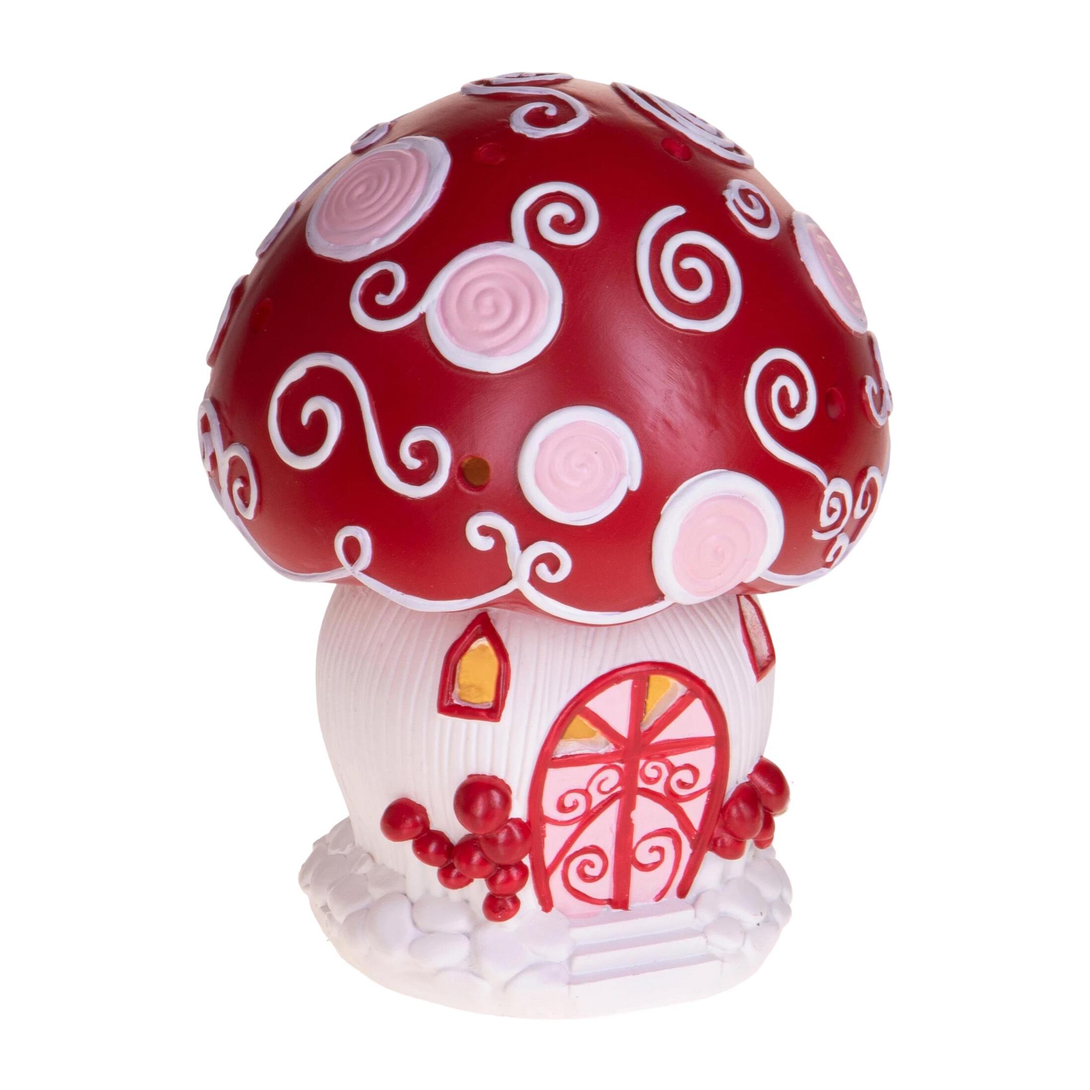 Casa fungo e caramelle - Pezzi 2 - 15,2xH17,9x14,4cm - Bianchi Dino SpA