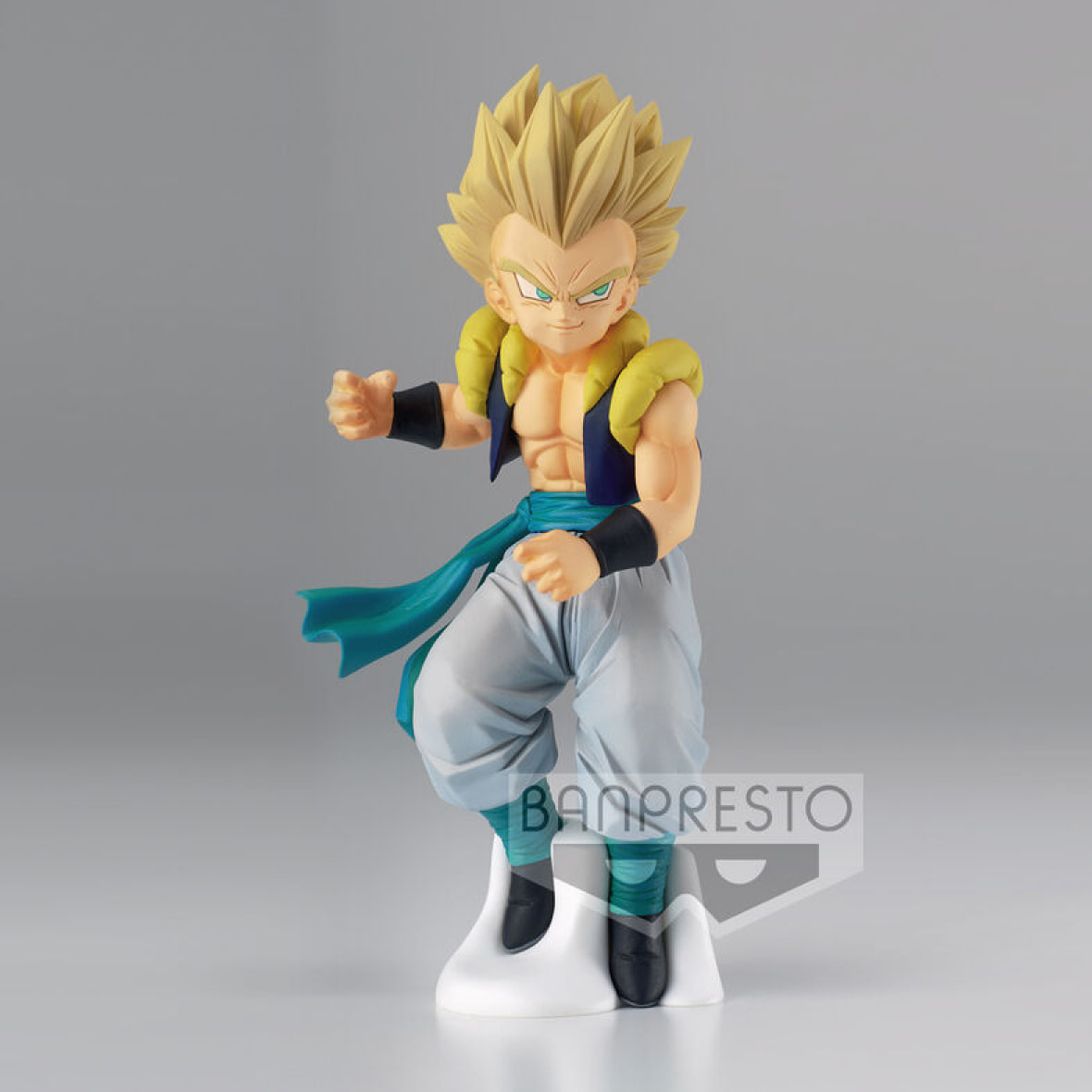 Dragon Ball Z Solid Edge Works Figura Gotenks Super Saiyan 13cm Banpresto