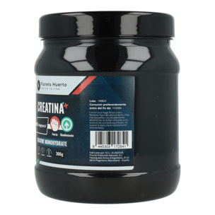 PLANETA HUERTO | Creatina Creapure® 300 g - Monohidrato de Creatina Pura para Incrementar Fuerza y Resistencia Muscular