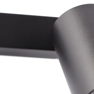 STAN Lampada da parete/plafoniera nera