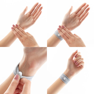 Bracciale Antinausea con Punto di Pressione Nei-Kuan Nona InnovaGoods (Pacco da 2)