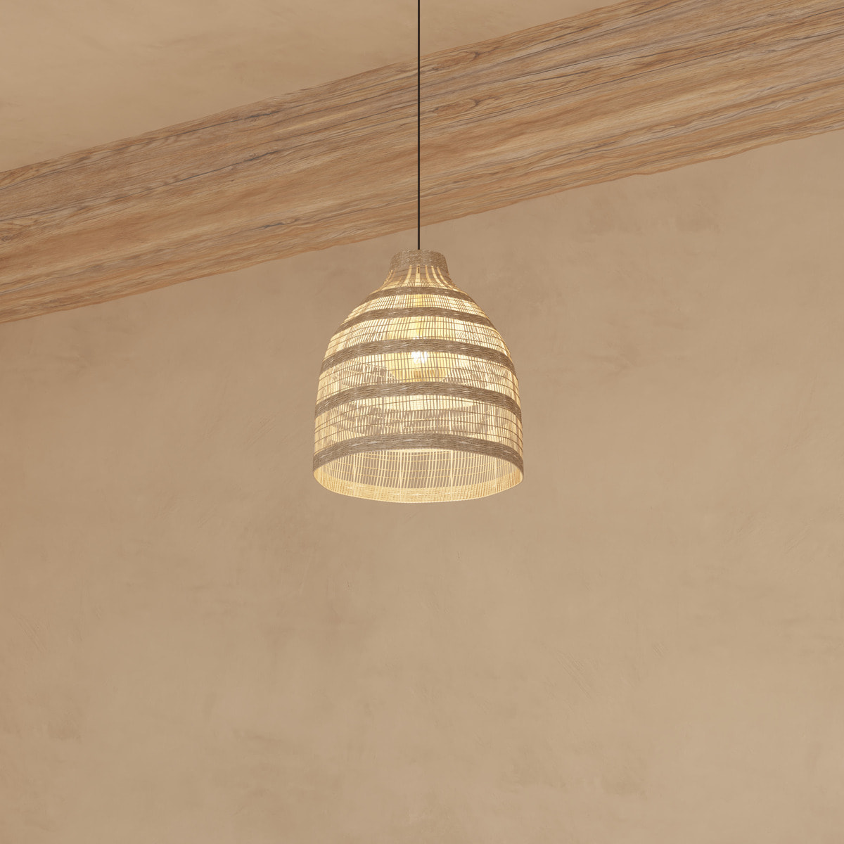 Suspension "Sea view" osier D46cm