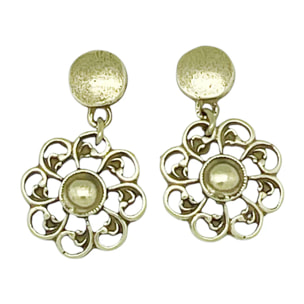 Pendine Aurea en dorado filigrana