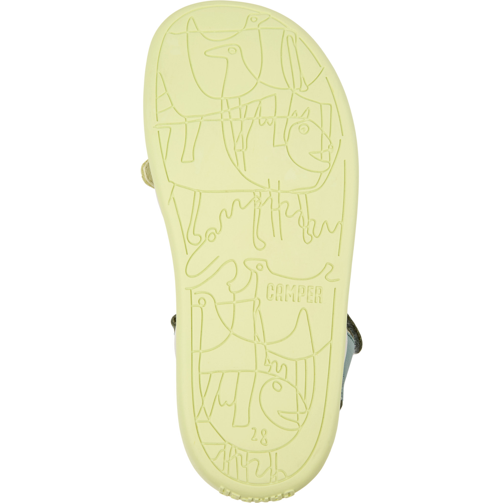 Sandalias - CAMPER Bicho Twins - Multicolor - Cuero liso