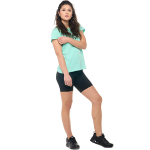 Pantaloncini leggings da donna a costine Leone Basic