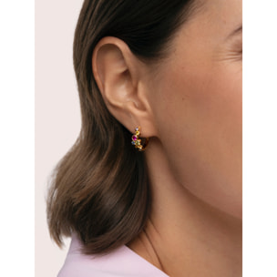 Orecchini Rainbow Bubbles S Placcato Oro