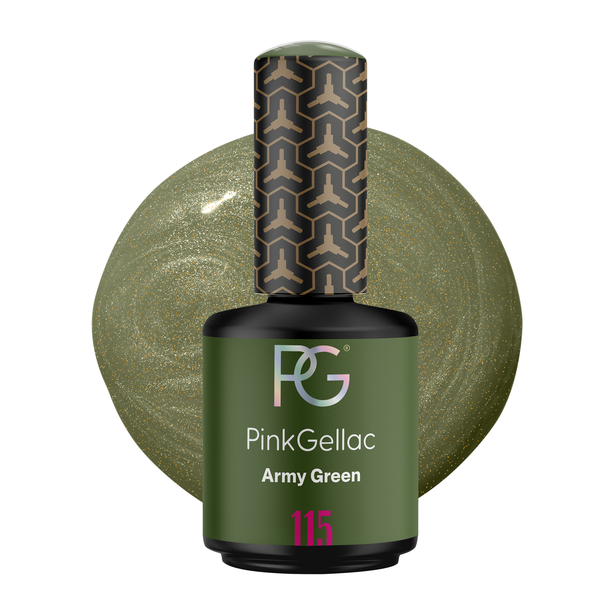Vernis semi-permanent - 115 Army Green - 15 ml
