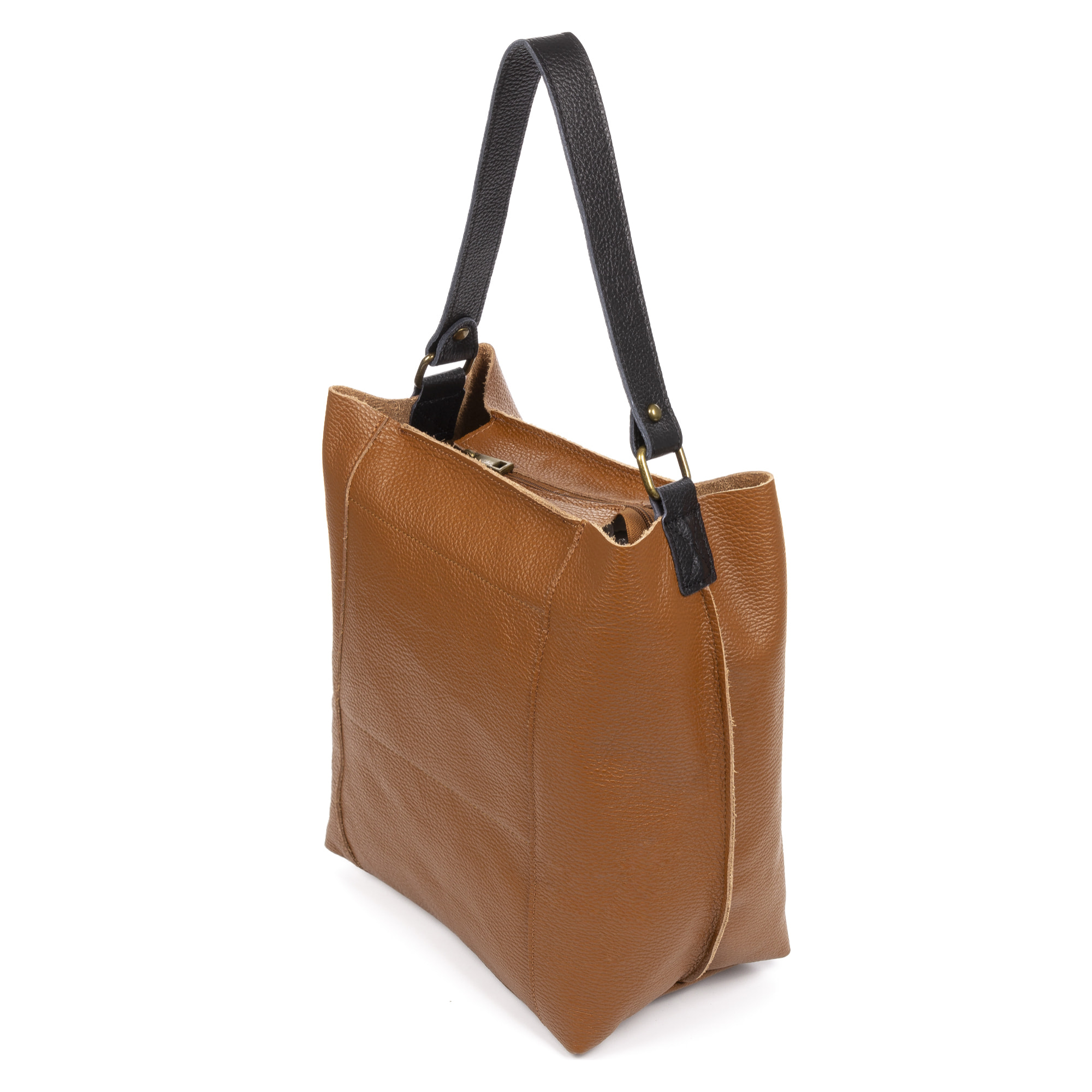 Alia bolso de hombro mujer. Piel auténtica Dollaro.