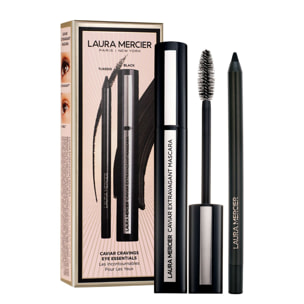 Caviar Cravings Eye Essentials - Coffret Mascara Caviar Extravagant + Eye Liner Caviar Tightline teinte Tuxedo