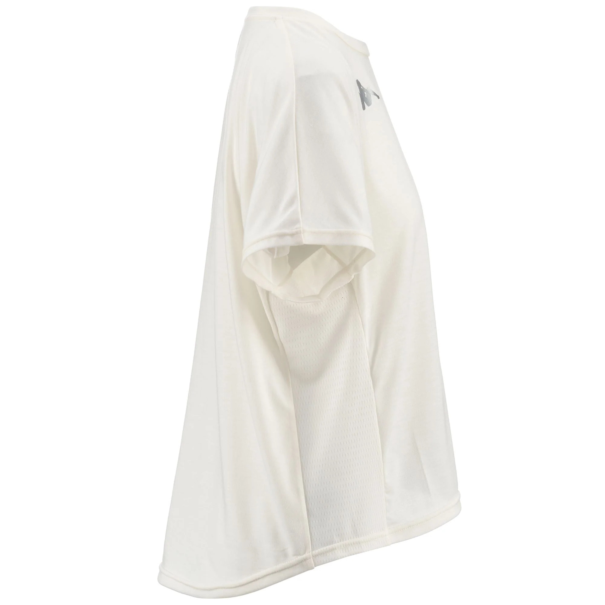 Kappa - T-Shirts & Top Donna Bianco - Kombat Dye Us
