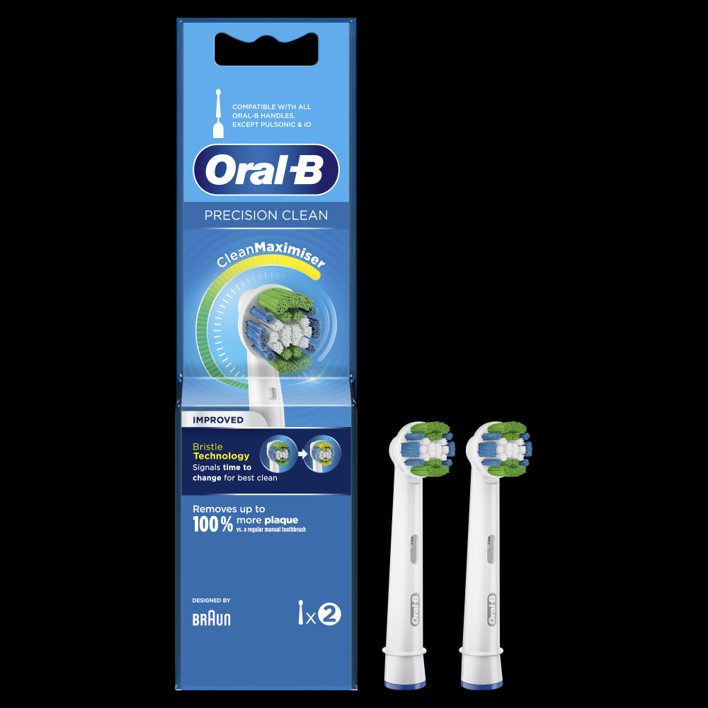 Oral-B Precision Clean Avec CleanMaximiser, 2 Brossettes