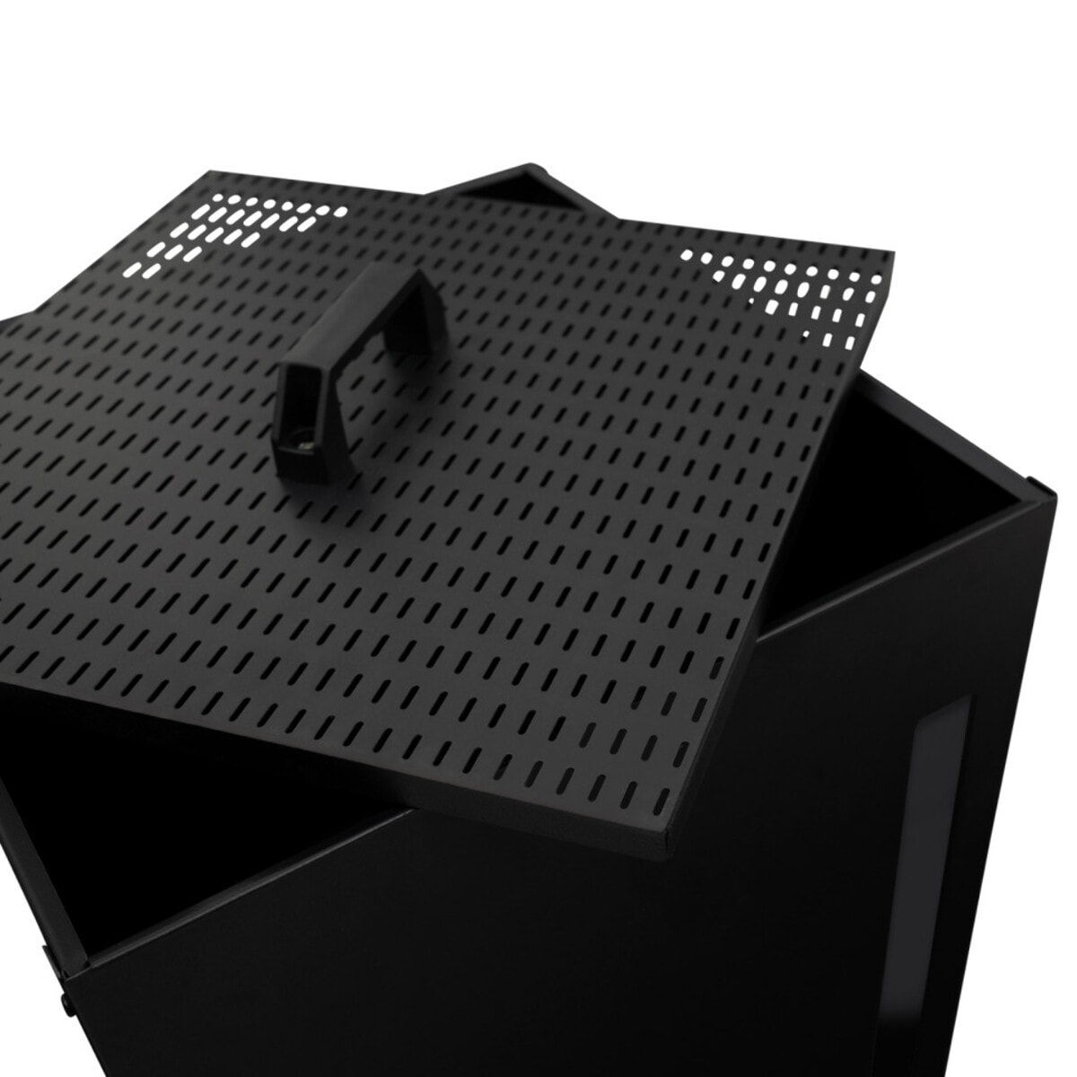 Réservoir à granules et pellets noir 30kg