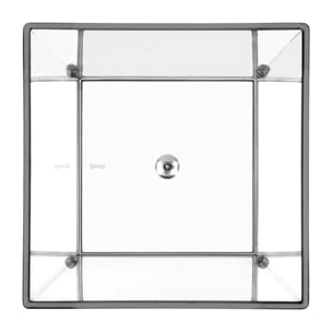 8 verrines carrées plastique