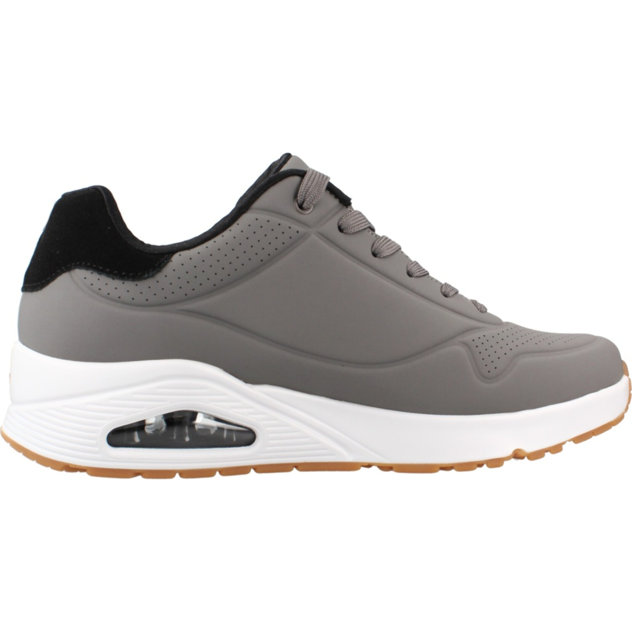 Sneakers De  Hombre Uno - Suited On Air Gris