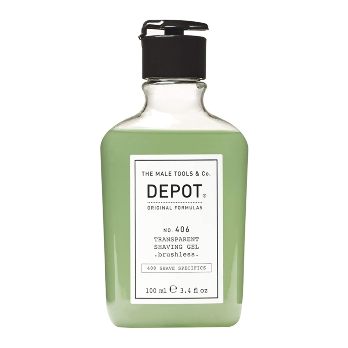 DEPOT no.406 Transparent Shaving Gel 100ml