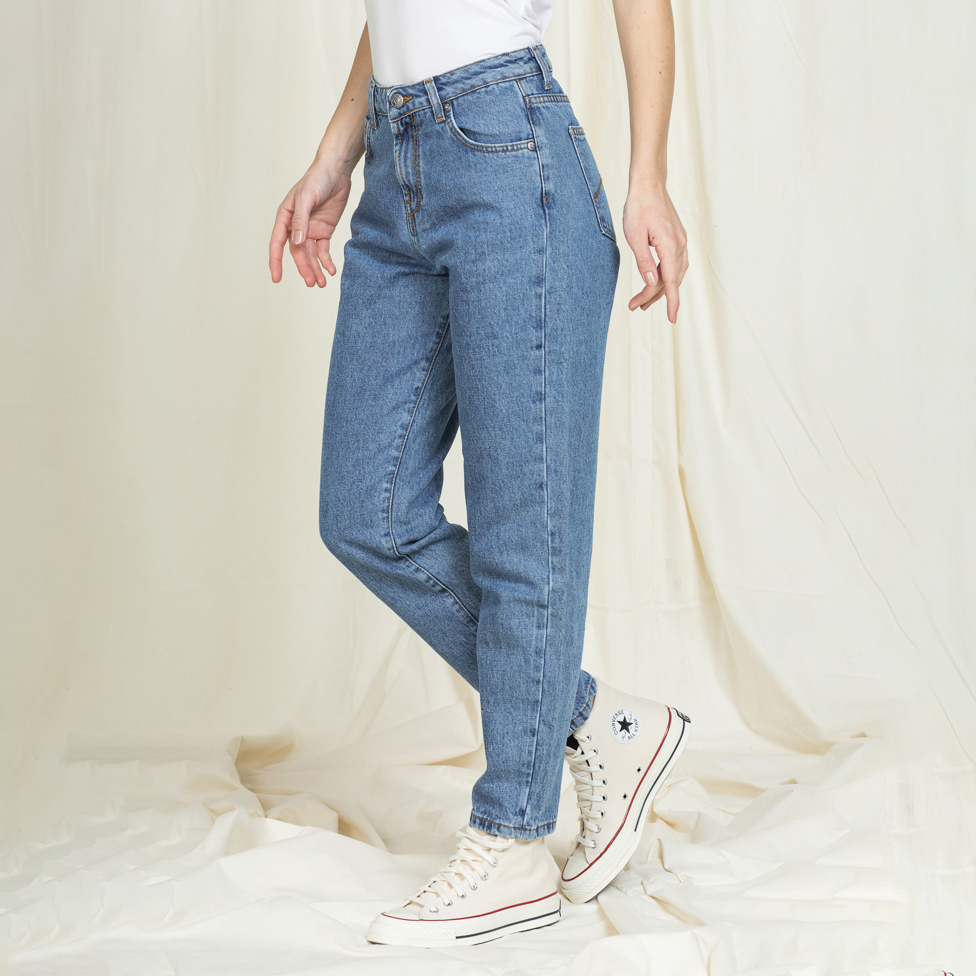 JEANS MODELLO MOM LINEA REPLICA