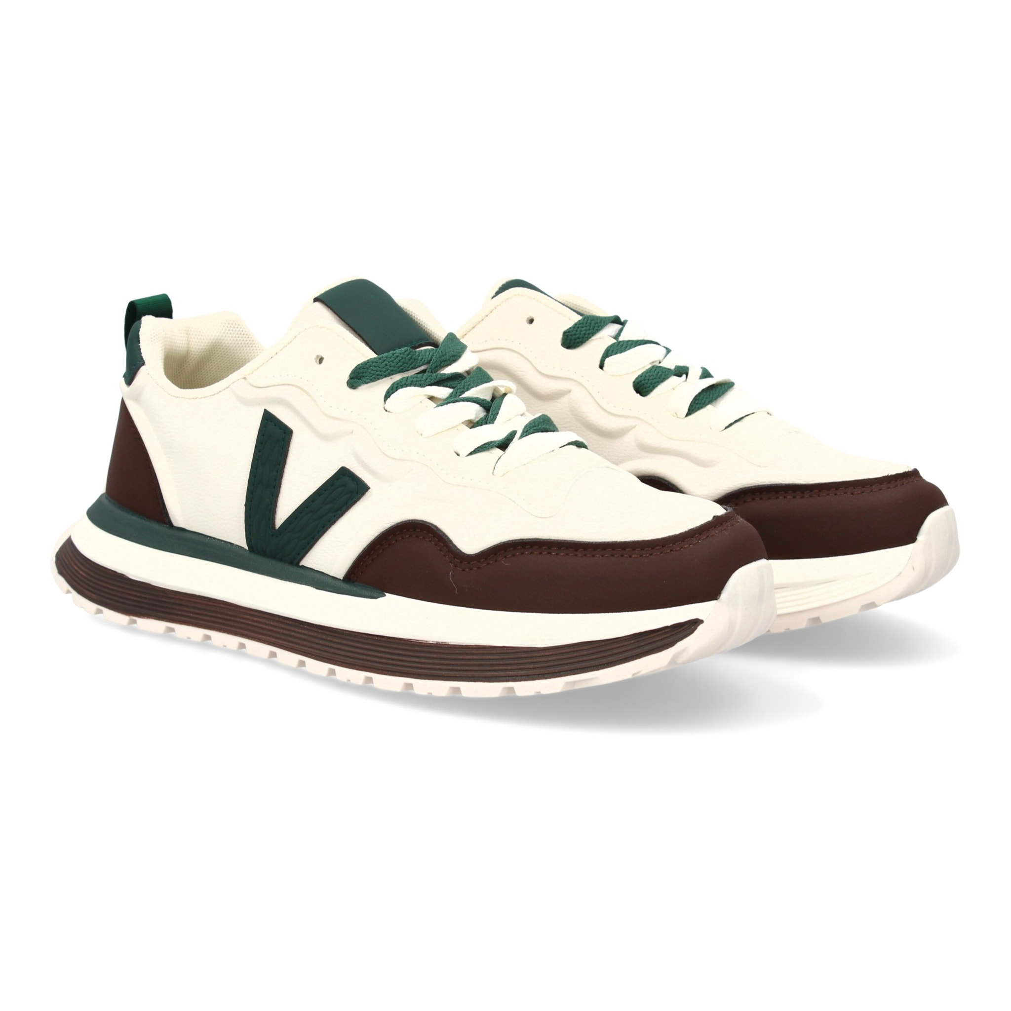 Zapatilla hombre casual con contrastes