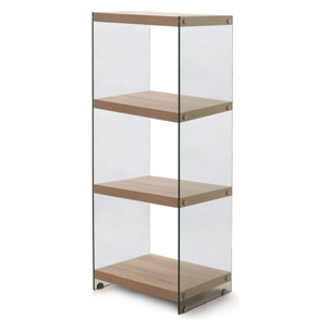 Oresteluchetta libreria 4 ripiani ACE 45 multicolore