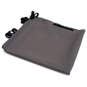 Rideau universel pour pergola Izifix - Gris