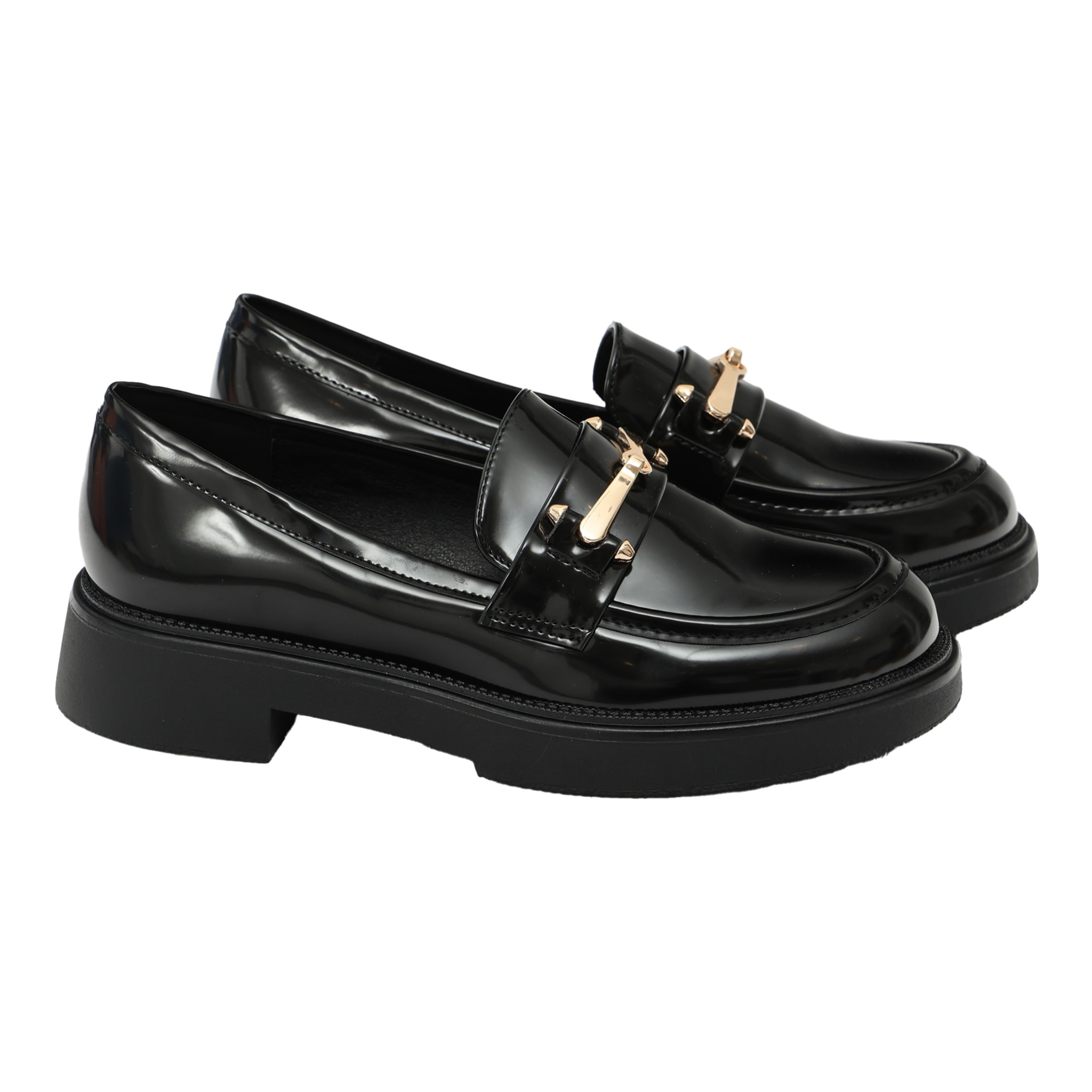 Mocassini con accessorio - tacco 4,0 cm