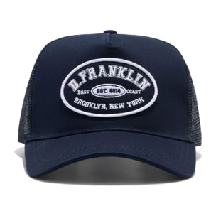 Gorra Trucker Parche Azul Marino