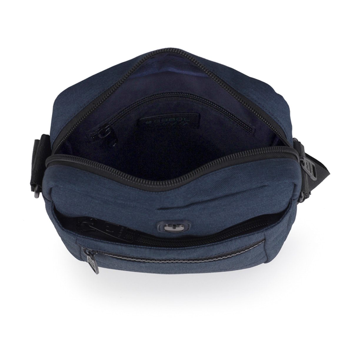Bandolera con dos compartimentos Neptuno resistente al agua