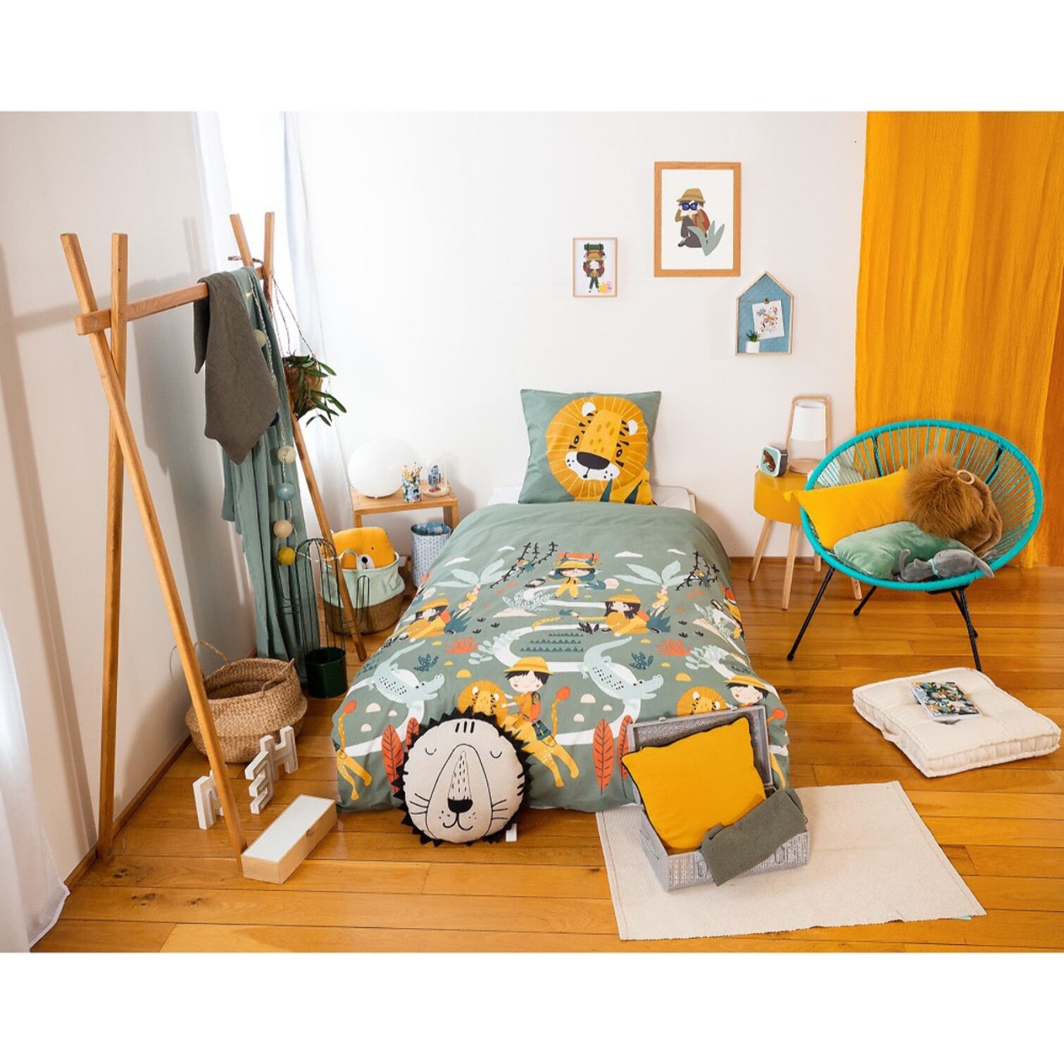 Parure de lit enfant 100% coton - PROMENADE