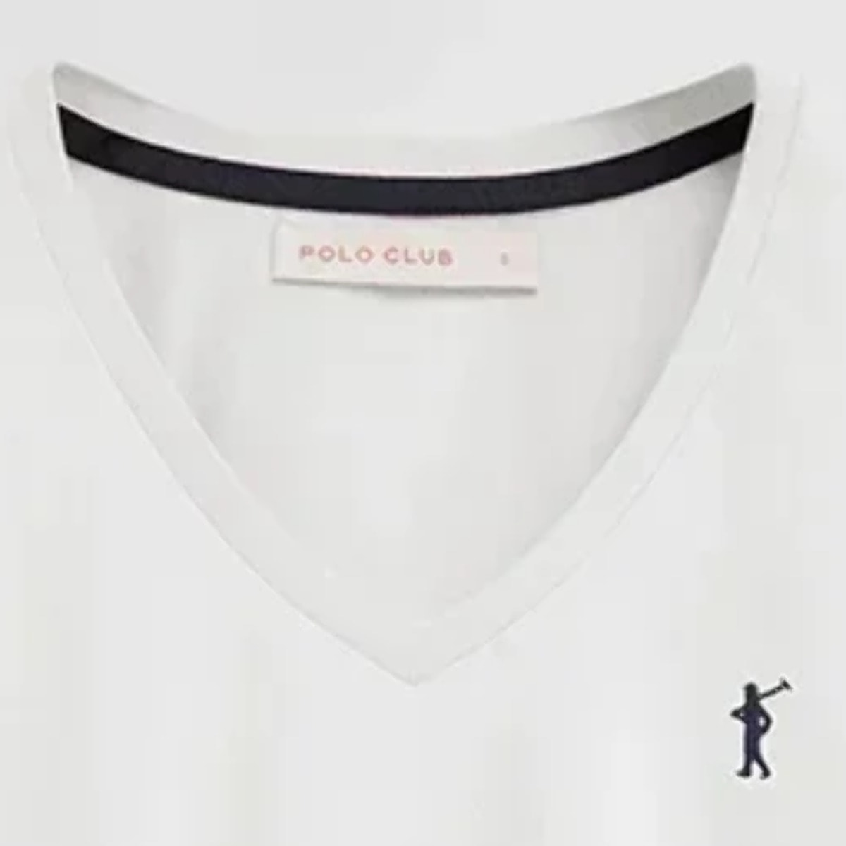 Pack mujer de dos camisetas negra y blanca de manga corta y cuello pico con bordado Rigby Go