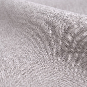 Lot de 2 chaises en tissu taupe chiné clair et pieds en métal - Cozy