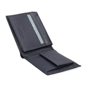 Portafoglio  da uomo In Vera pelle Made in Italy 11x9x2 cm