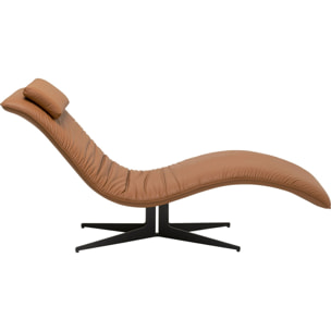 Chaise longue Bonnie marron Kare Design