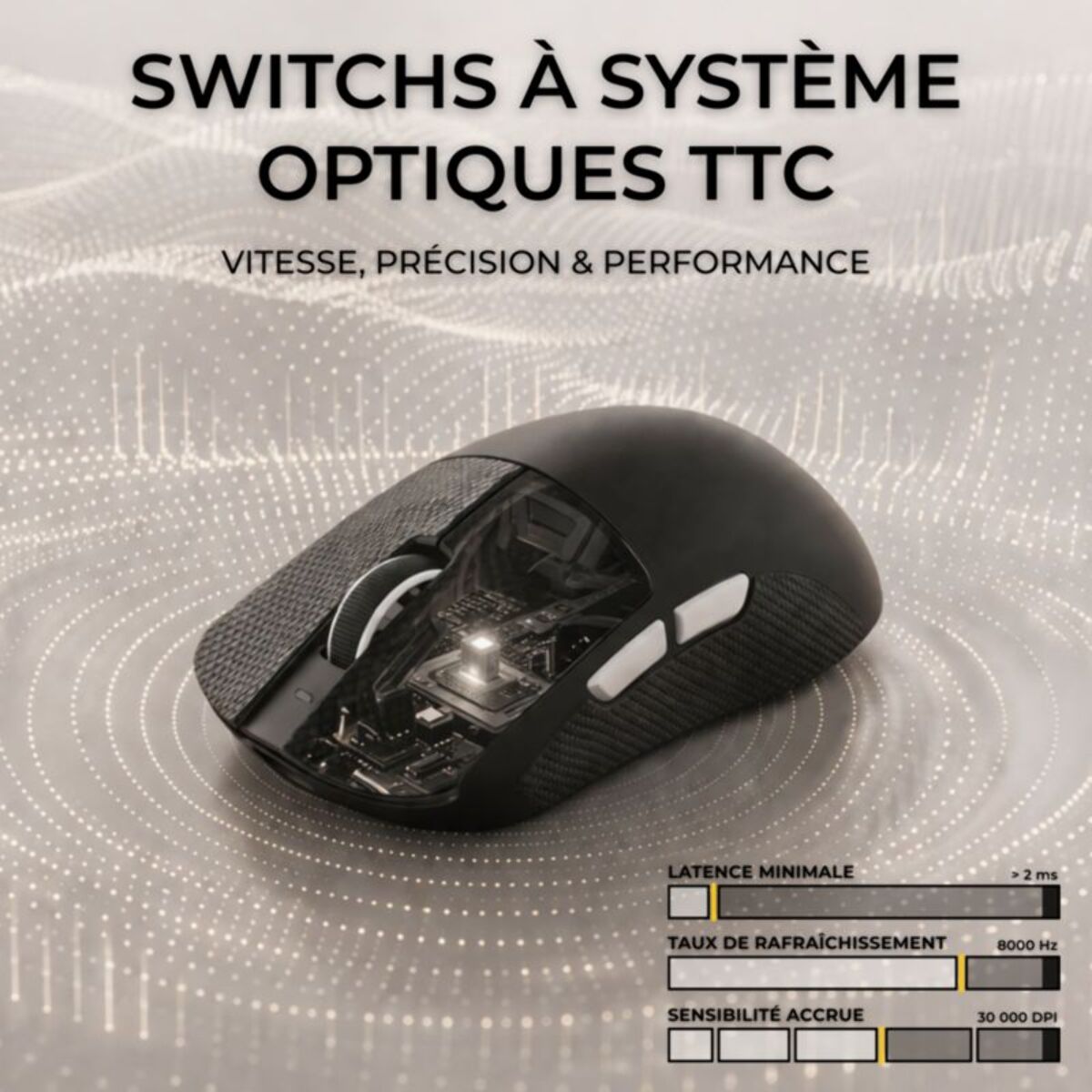 Souris Gamer Sans Fil THE G-LAB KULT ELITE M150