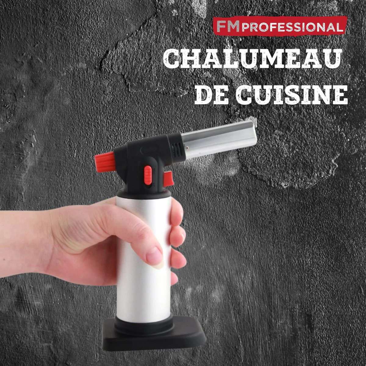 Chalumeau de cuisine 18,5 x 13,5 x 8,8 cm FM Professional