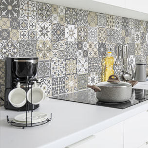 Sticker crédence adhésive - CARRELAGES MARIALLA - 60x100cm