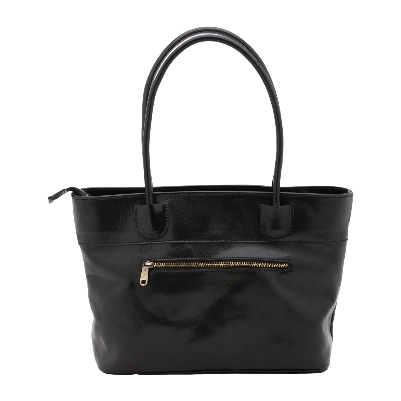 Borsa a tracolla da uomo in vera pelle - Modello False - 100% pelle - 40.0 x 27.0 x 14.0 cm