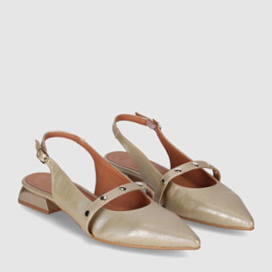 Zapatos - Platino - Tacón: 3 cm