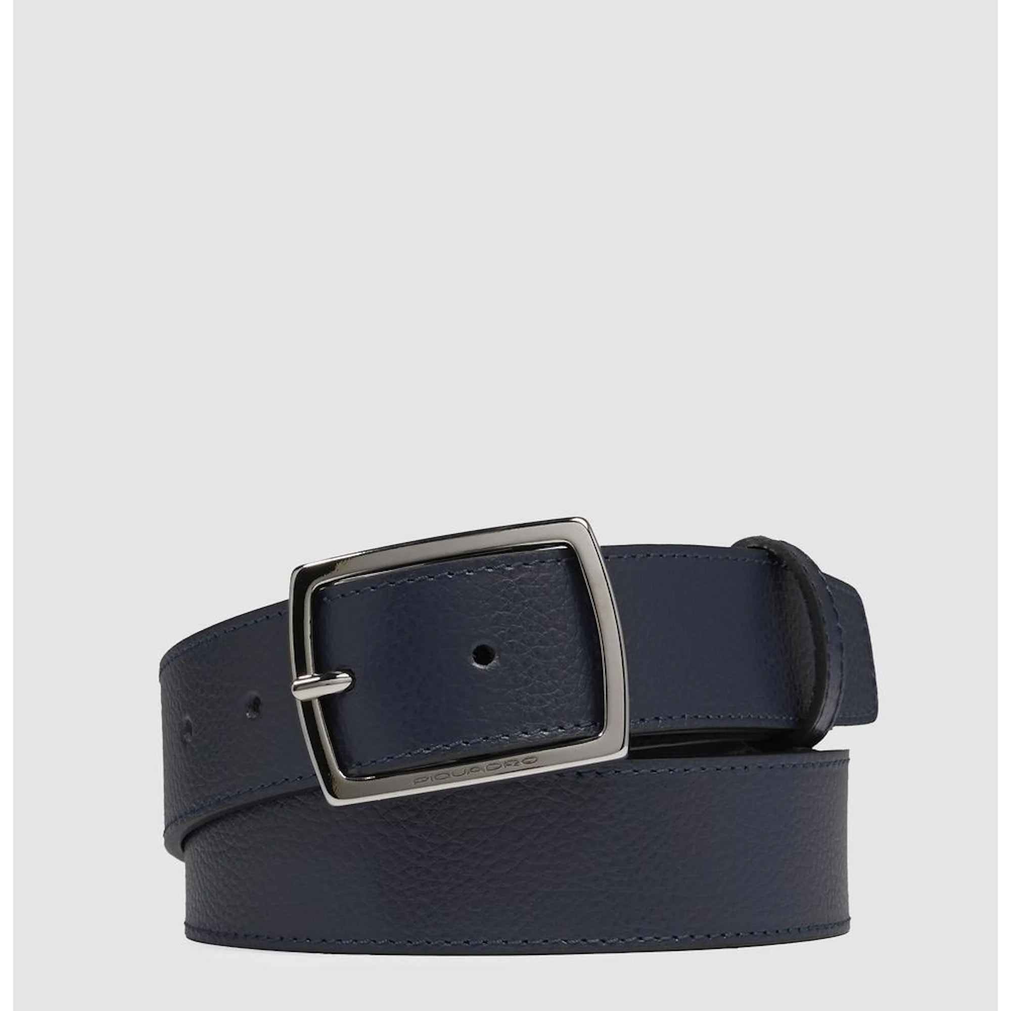 Piquadro Cintura in pelle con fibbia ad ardiglione
