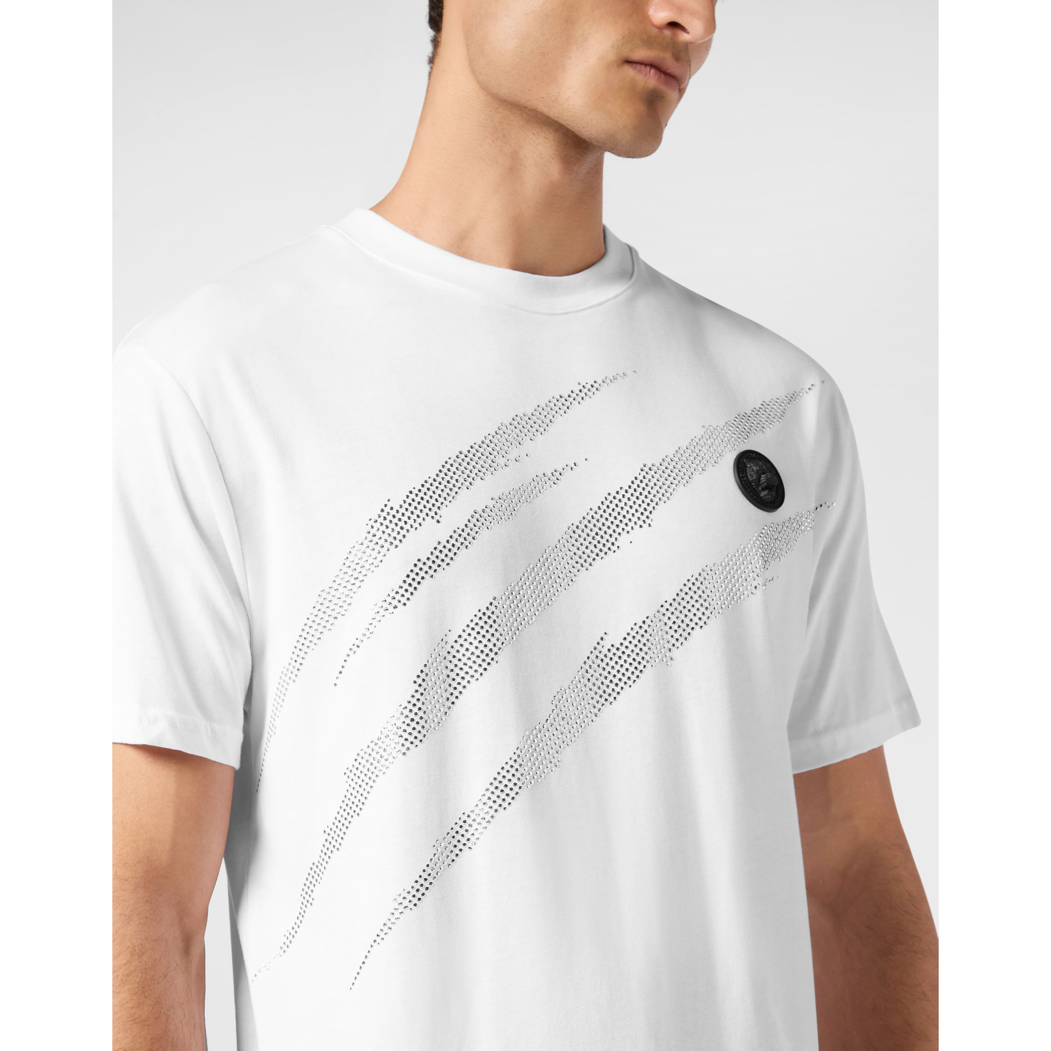 PLEIN SPORT T-Shirt Round Neck SCRATCH