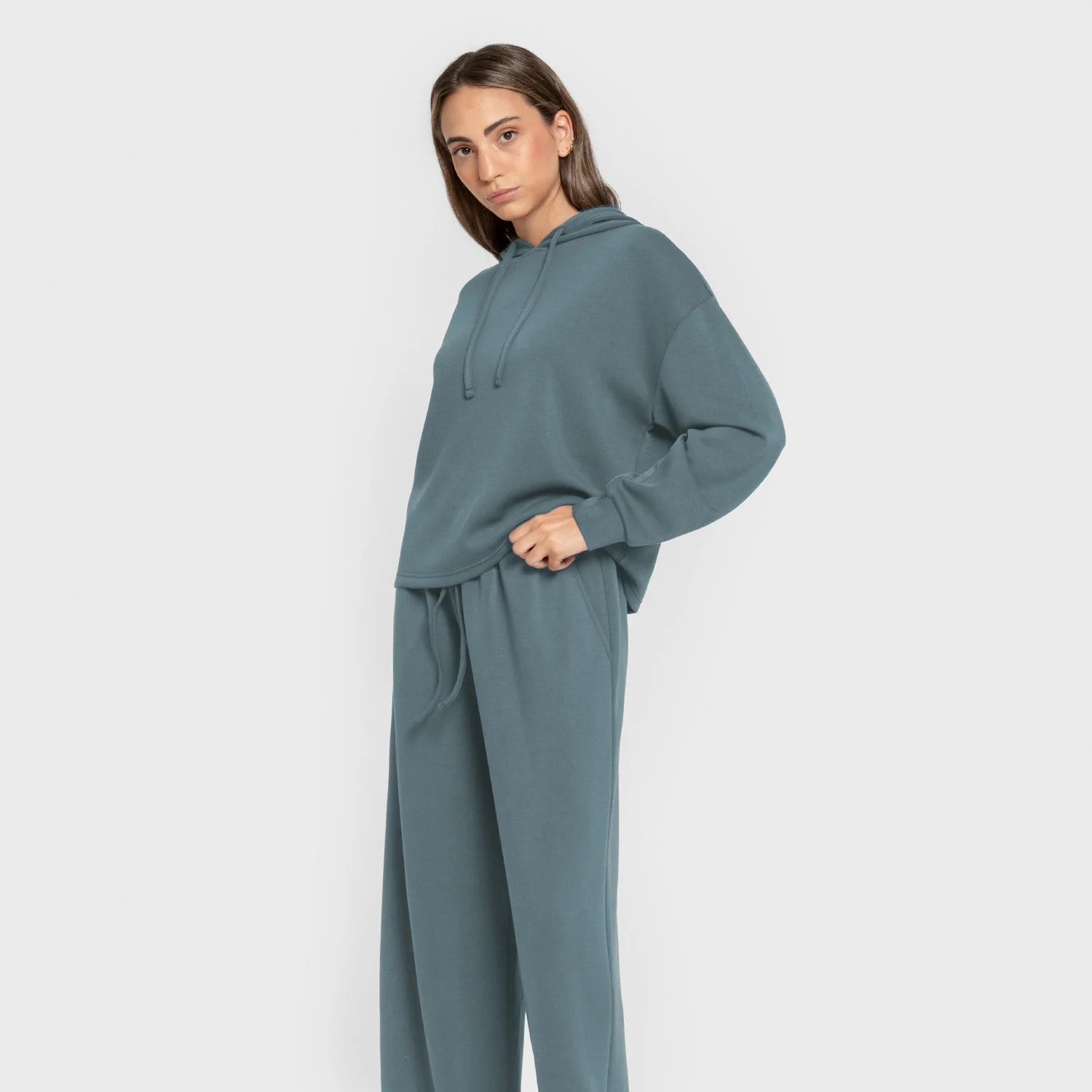 Pantaloni lunghi in stile modal da donna