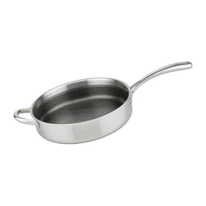 Sauteuse 28 cm en inox 18/10 Elo Relief Evolution