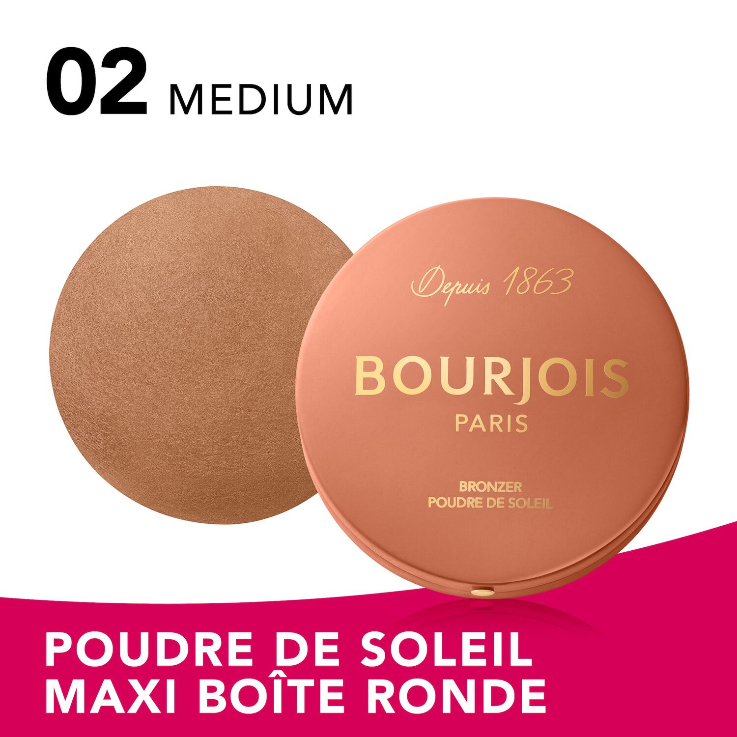 Maxi Boîte Ronde - Poudre de soleil