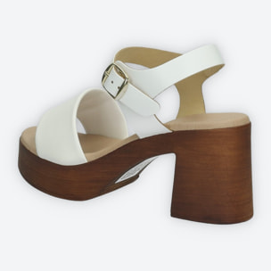 Sandali Donna Tata Italia Bianco