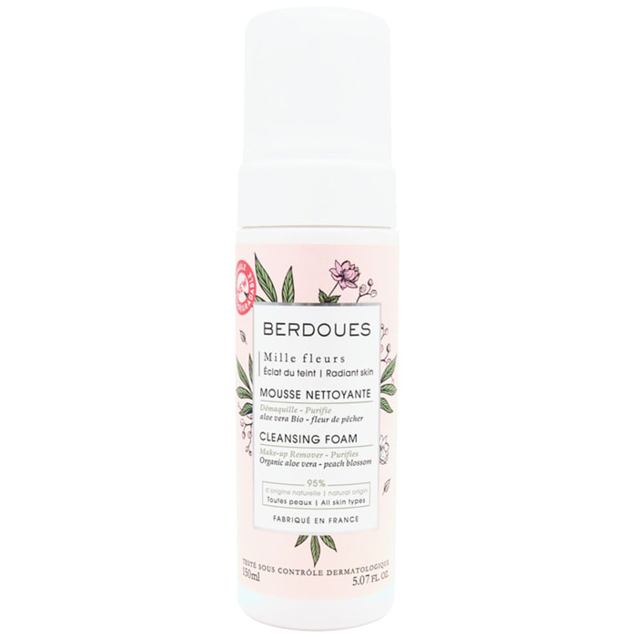 Mille Fleurs Eclat - Mousse Nettoyante 150 ml